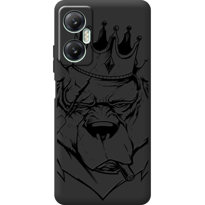 Черный чехол BoxFace Infinix Hot 20 5G Bear King