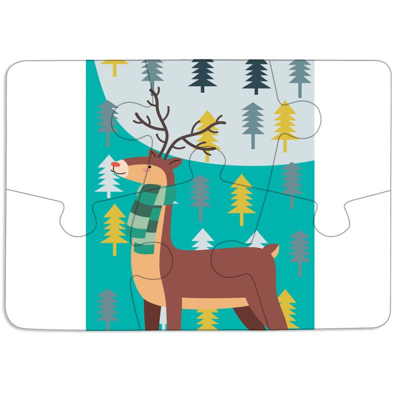 Магнитные фотопазлы 85 на 60 Foresty Deer