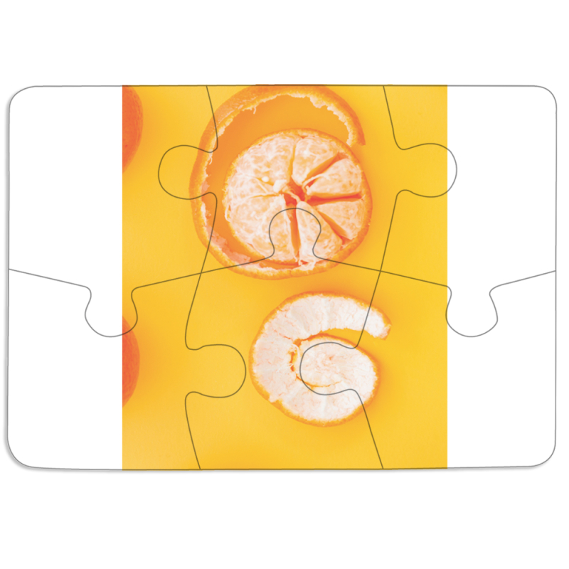 Магнитные фотопазлы 85 на 60 Yellow Mandarins