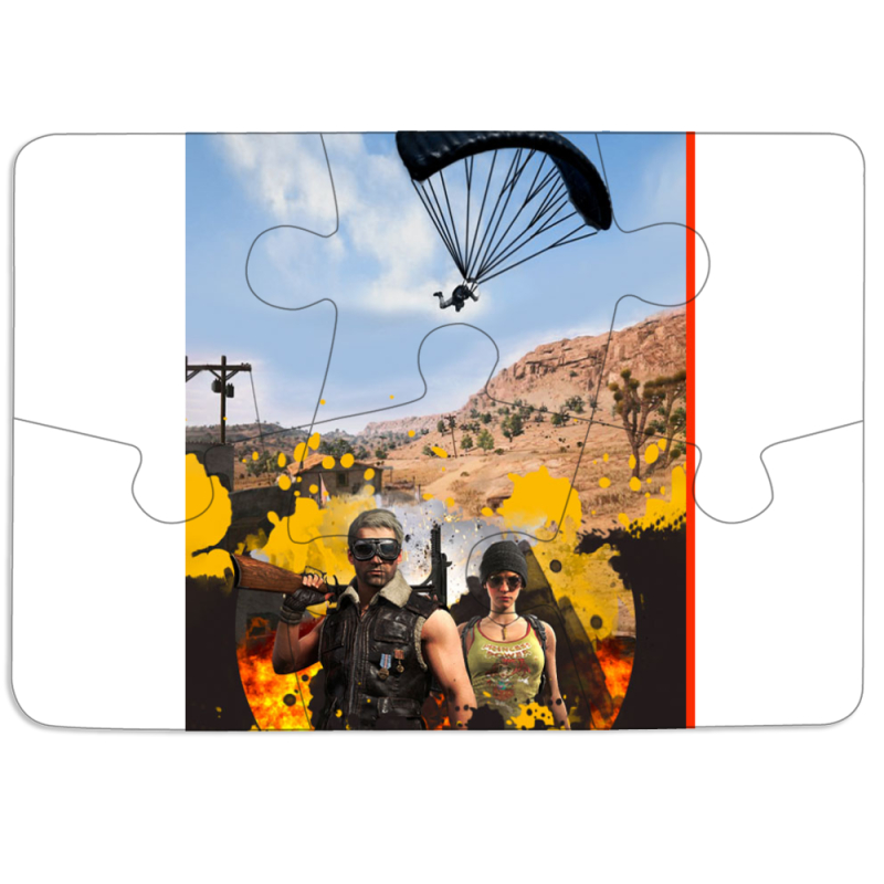 Магнитные фотопазлы 85 на 60 Pubg parachute