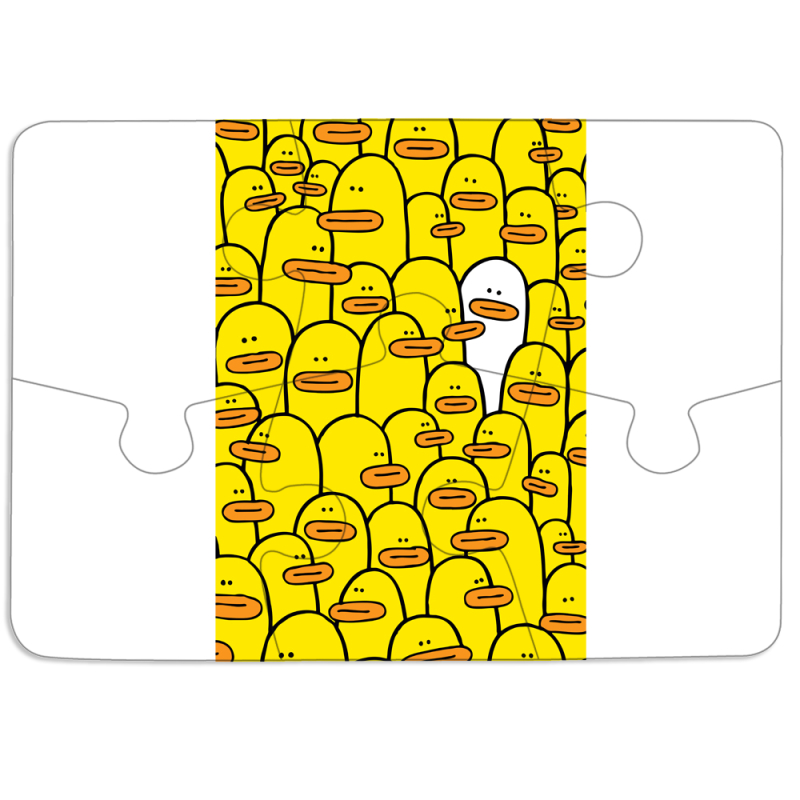 Магнитные фотопазлы 85 на 60 Yellow Ducklings