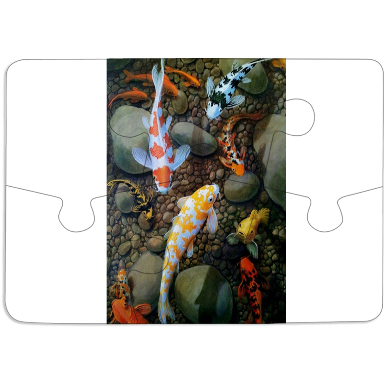 Магнитные фотопазлы 85 на 60 Underwater Koi