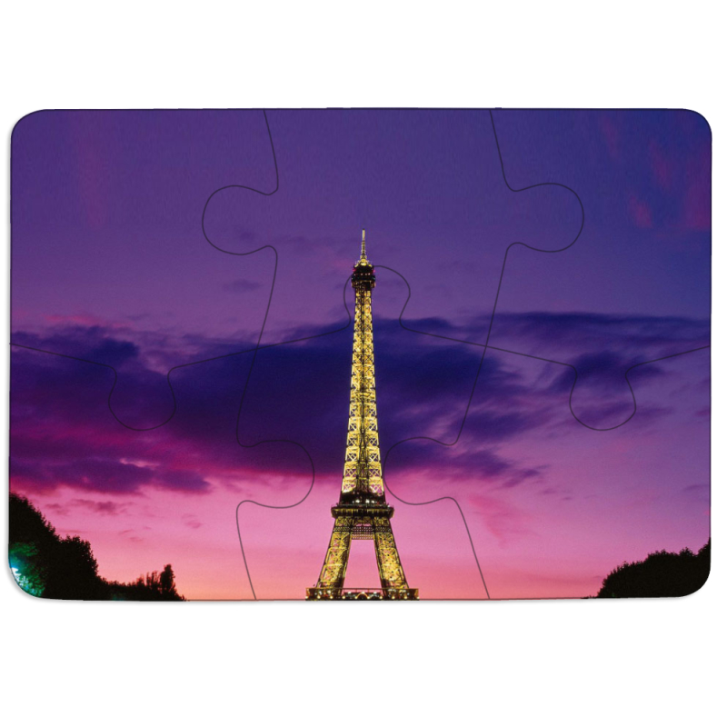 Магнитные фотопазлы 85 на 60 Полночь в Париже