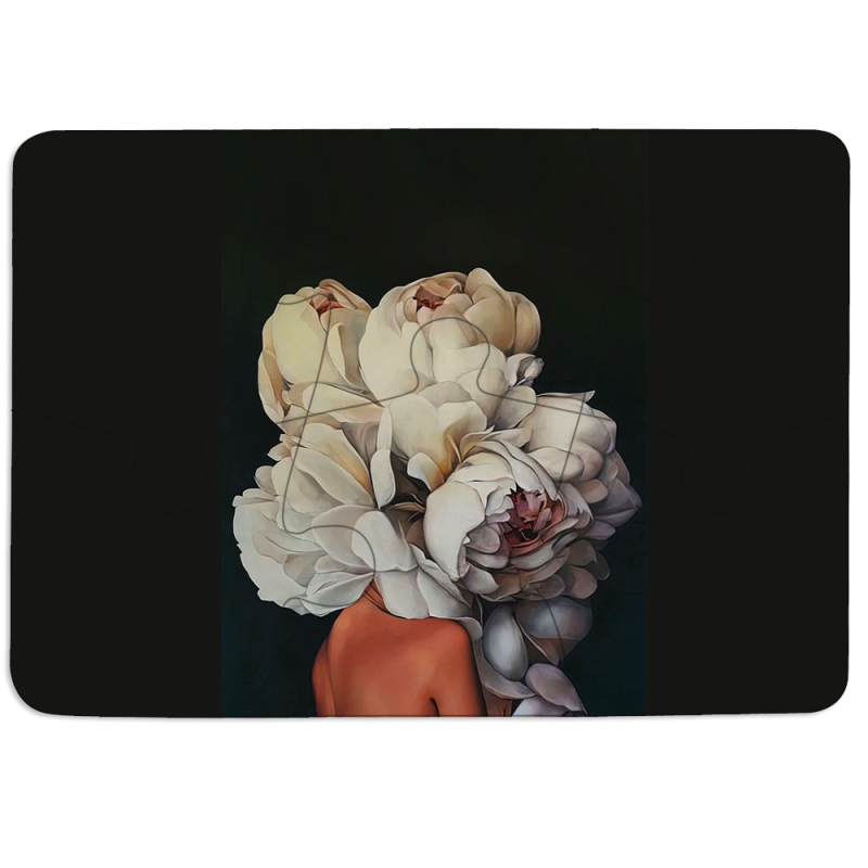 Магнитные фотопазлы 85 на 60 Exquisite White Flowers