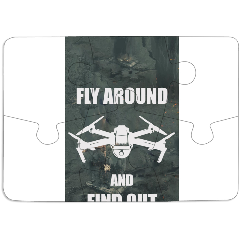 Магнитные фотопазлы 85 на 60 Дрон Fly Around