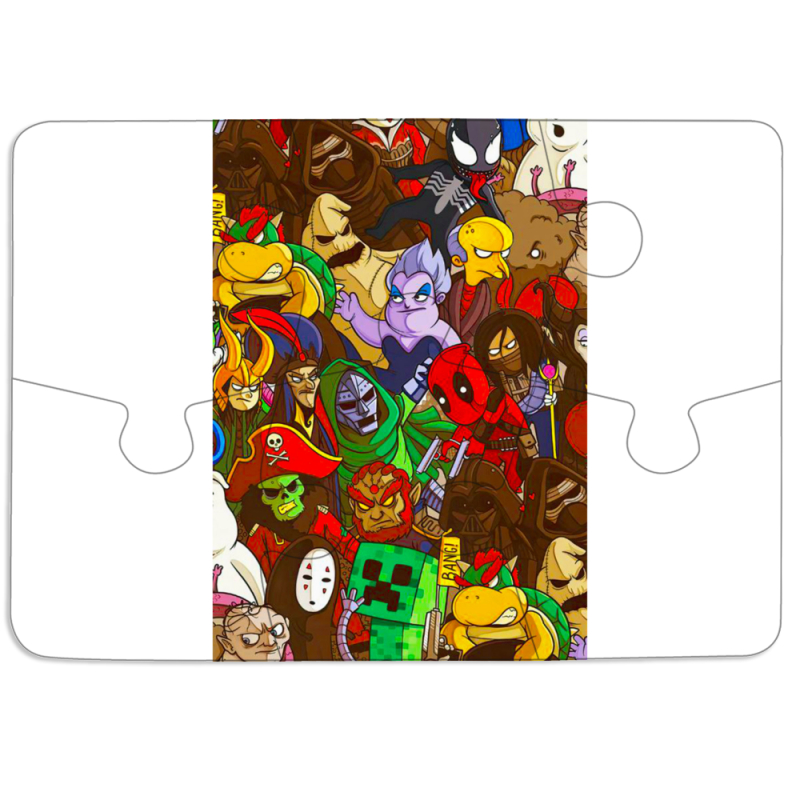 Магнитные фотопазлы 85 на 60 Злодеи