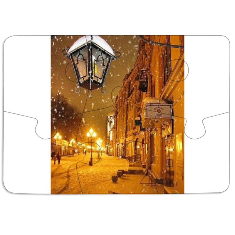 Магнитные фотопазлы 85 на 60 Night Street