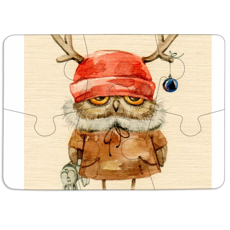 Магнитные фотопазлы 85 на 60 Милая Сова