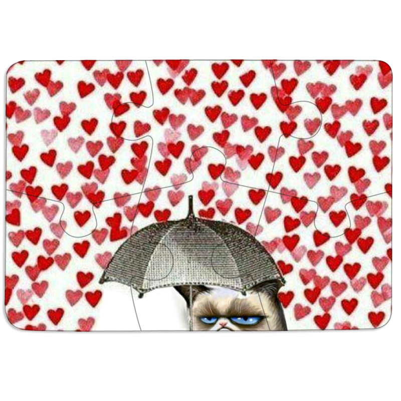 Магнитные фотопазлы 85 на 60 Raining Hearts