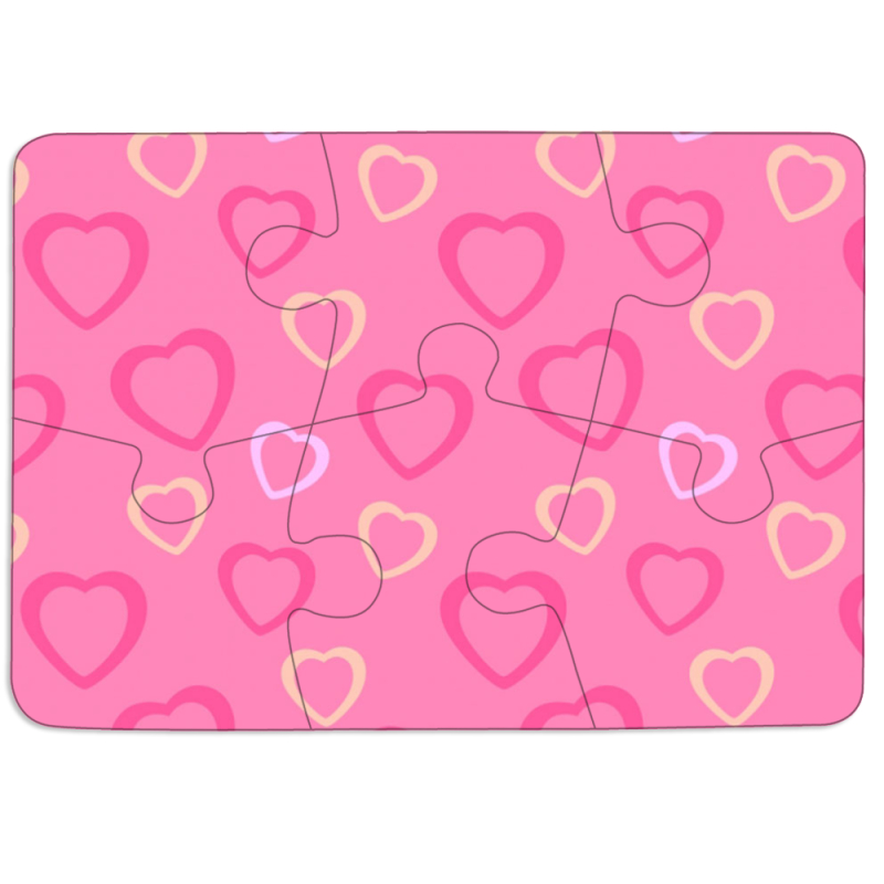 Магнитные фотопазлы 85 на 60 Sugar Hearts