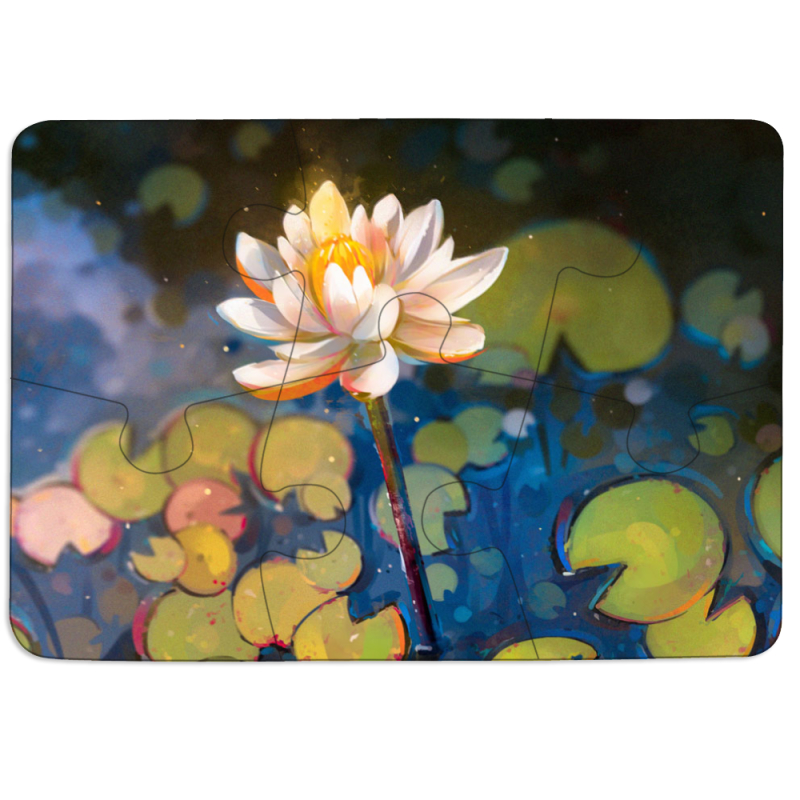Магнитные фотопазлы 85 на 60 Waterlily