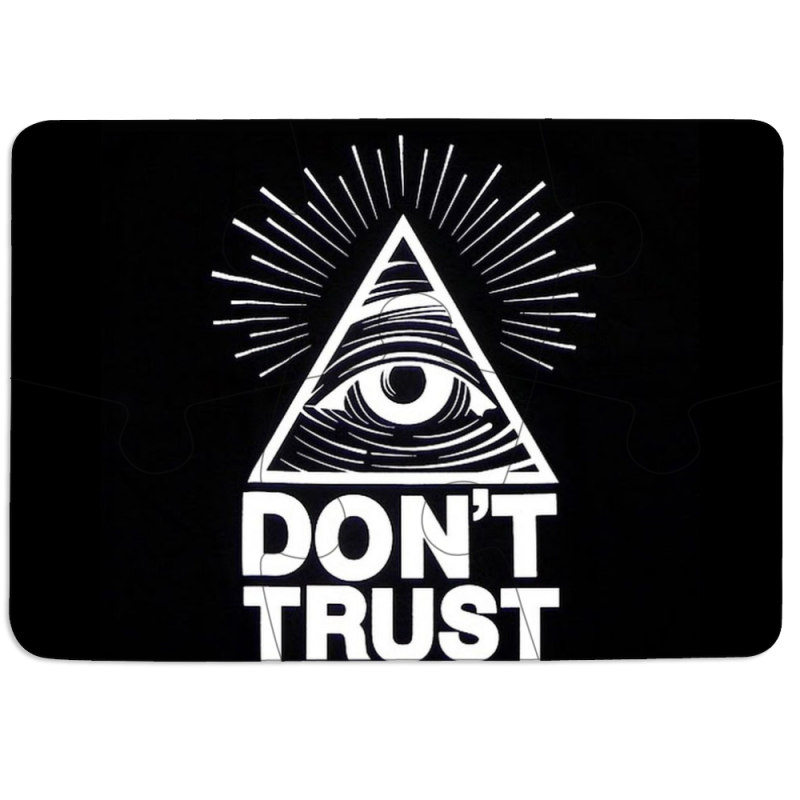 Магнитные фотопазлы 85 на 60 Dont Trust Anyone