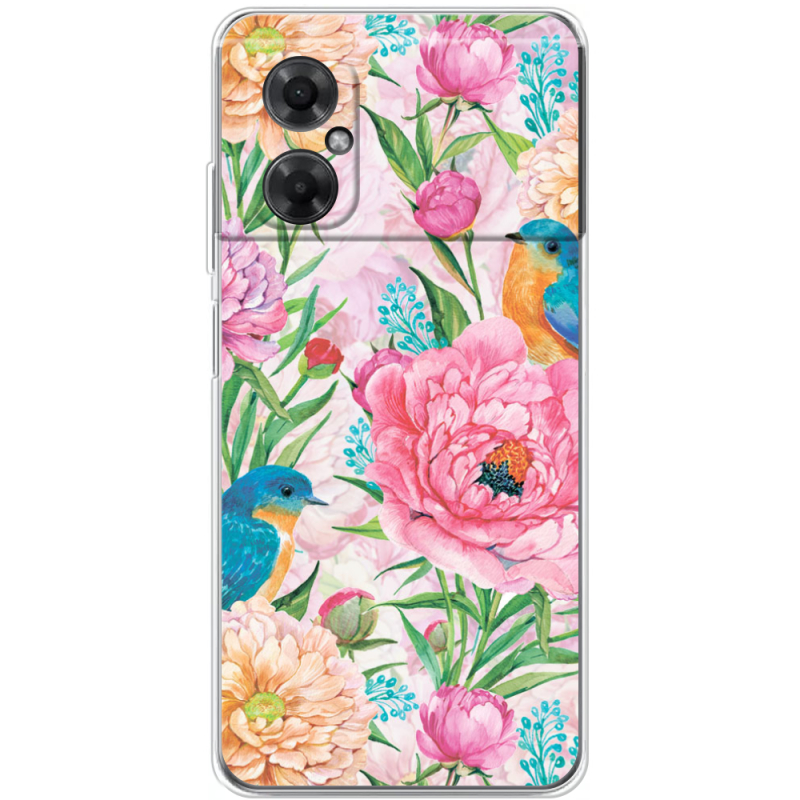 Чехол BoxFace Xiaomi Redmi Note 11R Birds in Flowers