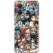 Чехол BoxFace Xiaomi Redmi Note 11R Anime Stickers