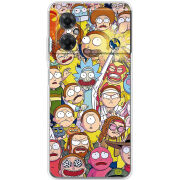 Чехол BoxFace Xiaomi Redmi Note 11R Rick and Morty