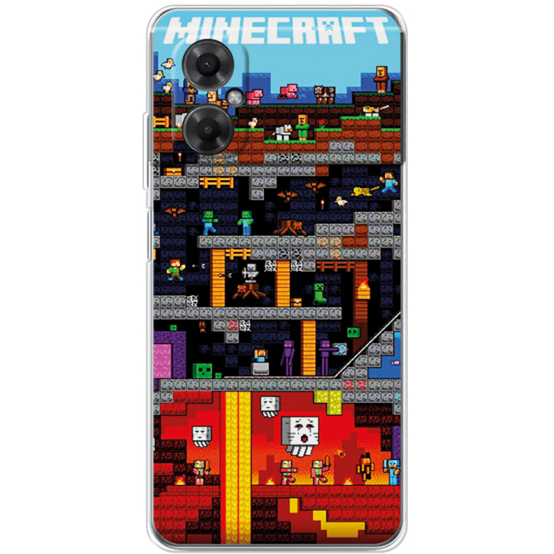 Чехол BoxFace Xiaomi Redmi Note 11R Minecraft Lode Runner