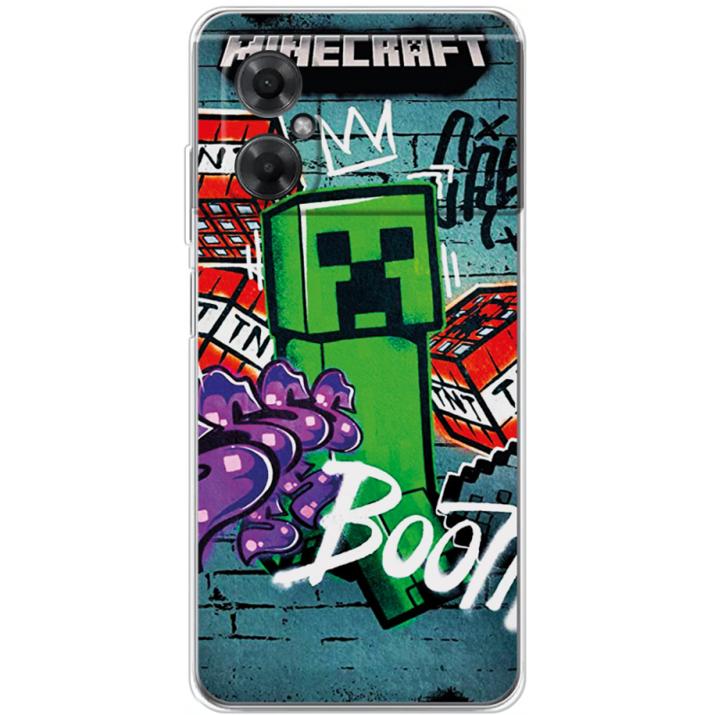 Чехол BoxFace Xiaomi Redmi Note 11R Minecraft Graffiti