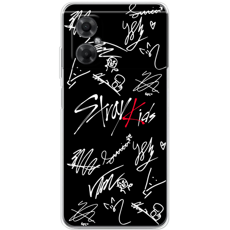 Чехол BoxFace Xiaomi Redmi Note 11R Stray Kids автограф