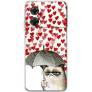 Чехол BoxFace Xiaomi Redmi Note 11R Raining Hearts