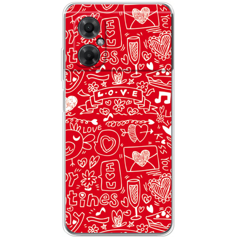 Чехол BoxFace Xiaomi Redmi Note 11R Happy Valentines