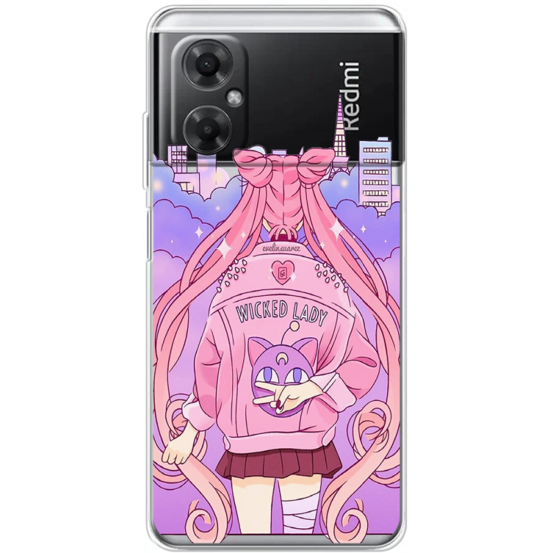 Прозрачный чехол BoxFace Xiaomi Redmi Note 11R Wiked Lady