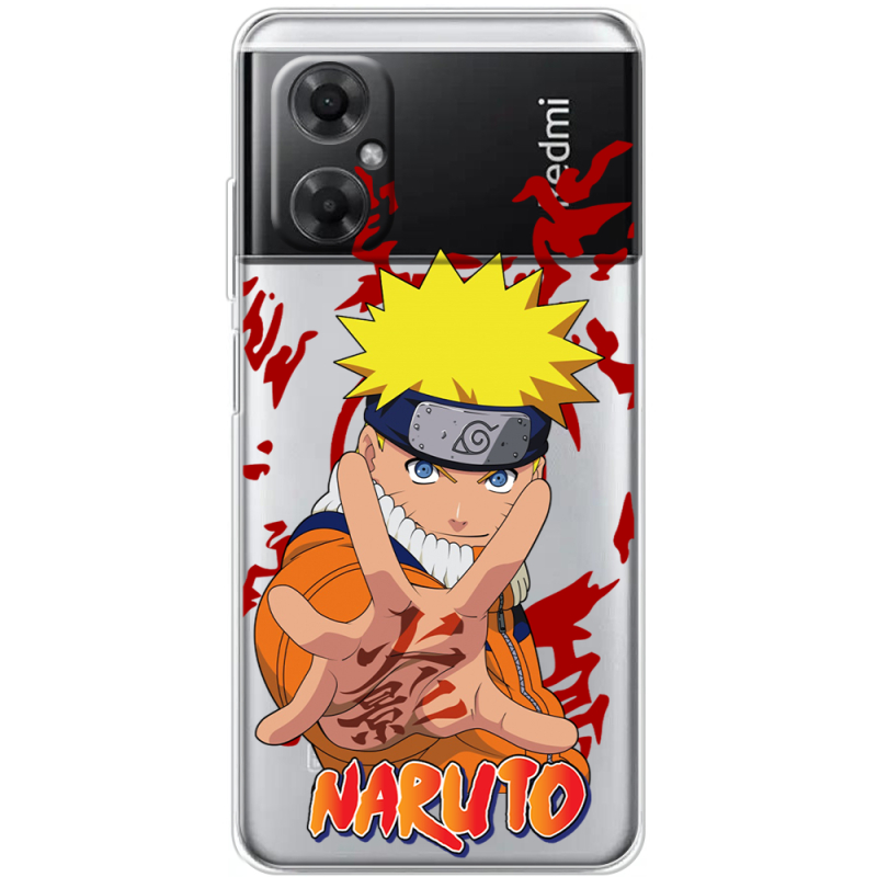 Прозрачный чехол BoxFace Xiaomi Redmi Note 11R Naruto