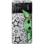 Прозрачный чехол BoxFace Xiaomi Redmi Note 11R Baby Yoda