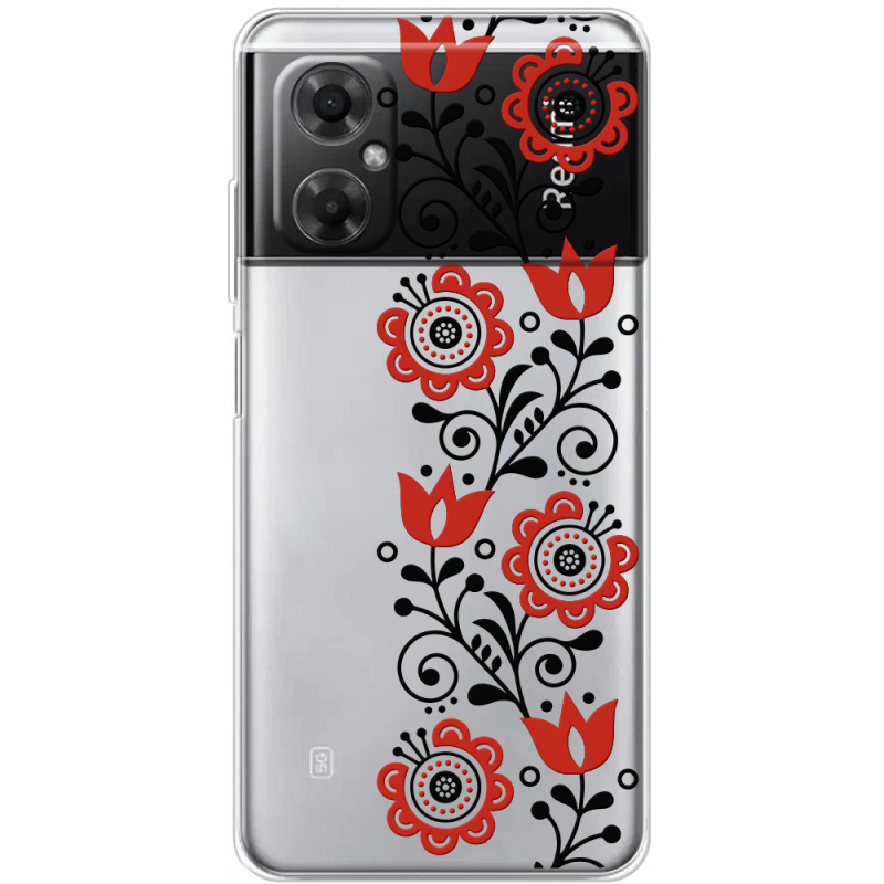 Прозрачный чехол BoxFace Xiaomi Redmi Note 11R Ethno Ornament