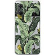 Прозрачный чехол BoxFace Xiaomi Redmi Note 11R Banana Leaves