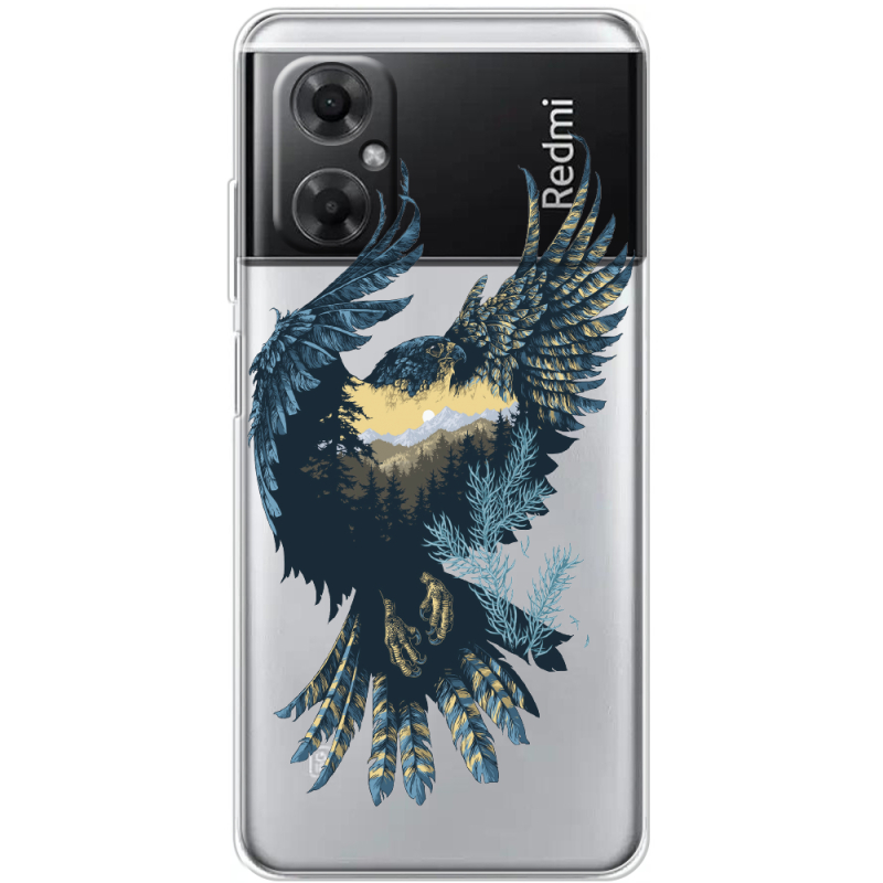 Прозрачный чехол BoxFace Xiaomi Redmi Note 11R Eagle