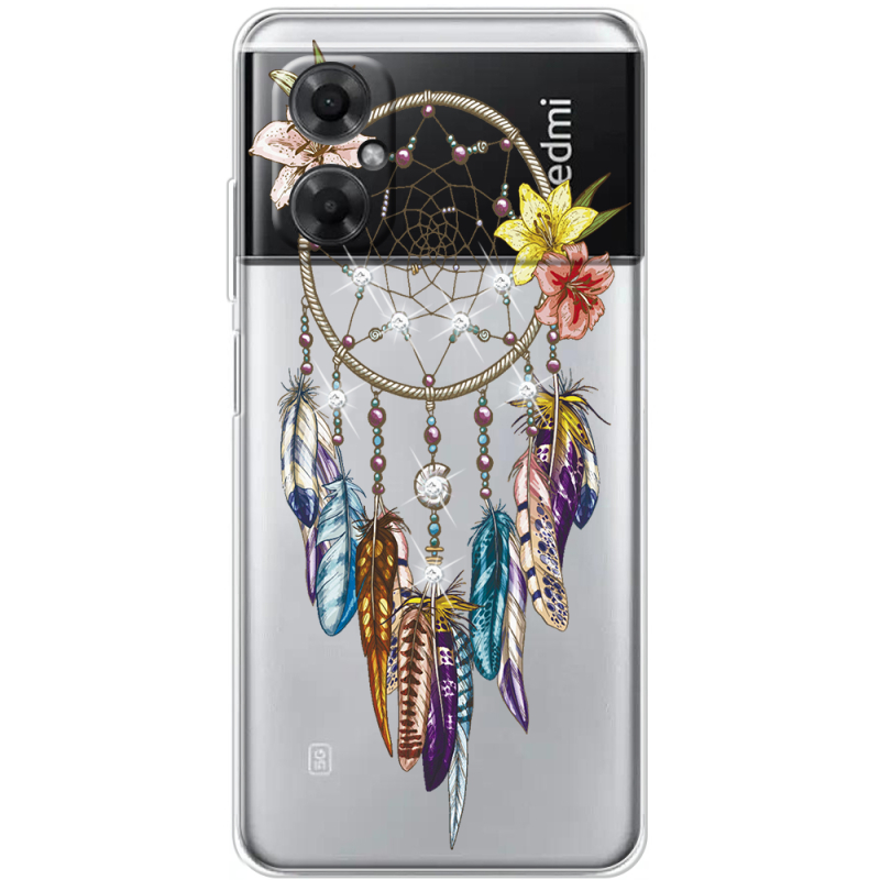 Чехол со стразами BoxFace Xiaomi Redmi Note 11R Dreamcatcher