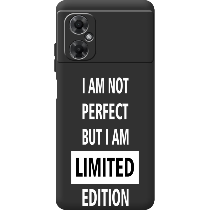 Черный чехол BoxFace Xiaomi Redmi Note 11R Limited Edition