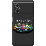 Черный чехол BoxFace Xiaomi Redmi Note 11R Among Us Impostors