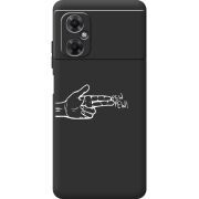 Черный чехол BoxFace Xiaomi Redmi Note 11R Pew Pew