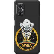 Черный чехол BoxFace Xiaomi Redmi Note 11R NASA Spaceship