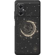 Черный чехол BoxFace Xiaomi Redmi Note 11R Moon