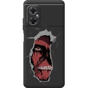 Черный чехол BoxFace Xiaomi Redmi Note 11R Нападение на Титана