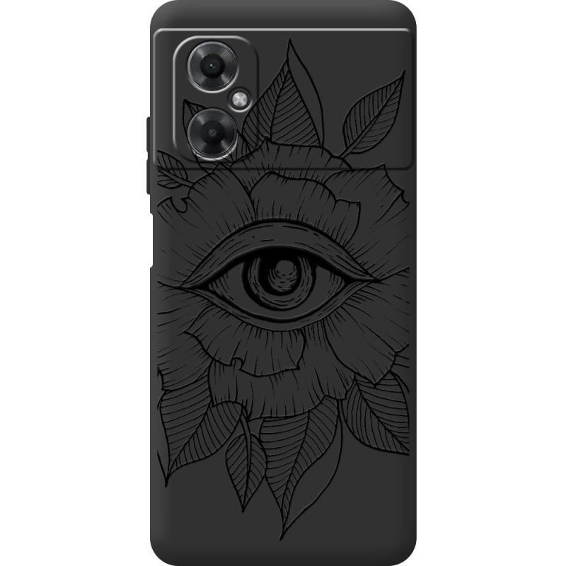 Черный чехол BoxFace Xiaomi Redmi Note 11R Eye