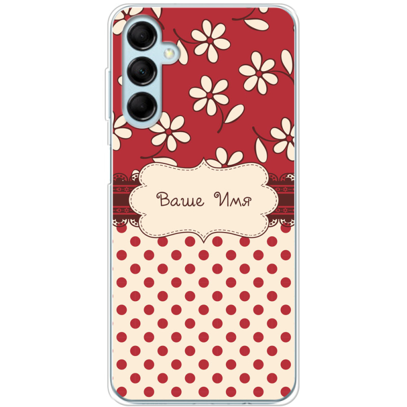 Чехол BoxFace Samsung Galaxy M14 5G (M146) Именной Polka Dots