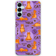 Чехол BoxFace Samsung Galaxy M14 5G (M146) Yoga Cat