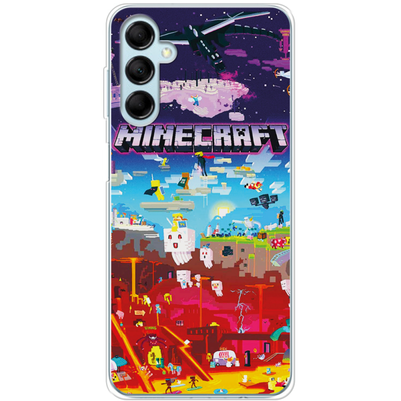 Чехол BoxFace Samsung Galaxy M14 5G (M146) Minecraft World Beyond