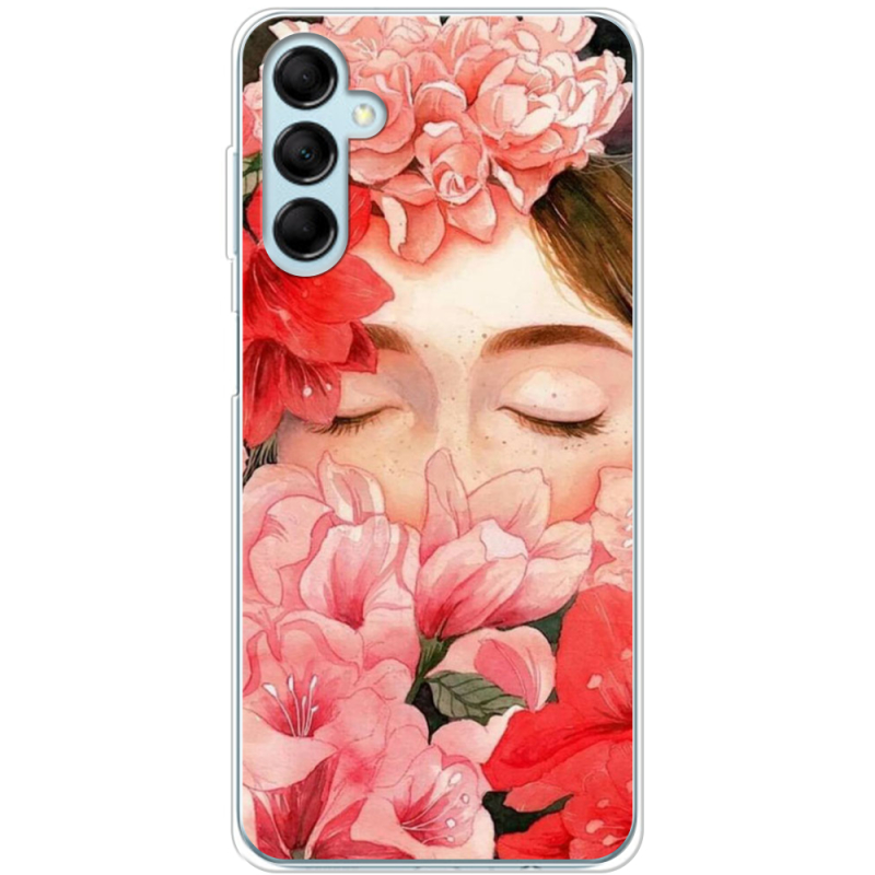 Чехол BoxFace Samsung Galaxy M14 5G (M146) Girl in Flowers