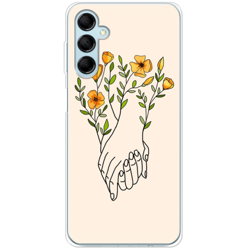 Чехол BoxFace Samsung Galaxy M14 5G (M146) Flower Hands