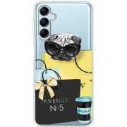 Прозрачный чехол BoxFace Samsung Galaxy M14 5G (M146) Fashion Pug