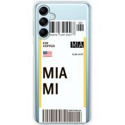Прозрачный чехол BoxFace Samsung Galaxy M14 5G (M146) Ticket Miami