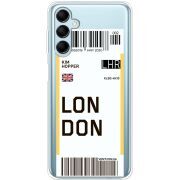 Прозрачный чехол BoxFace Samsung Galaxy M14 5G (M146) Ticket London