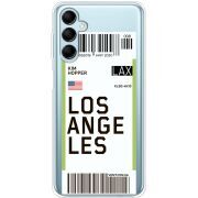 Прозрачный чехол BoxFace Samsung Galaxy M14 5G (M146) Ticket Los Angeles