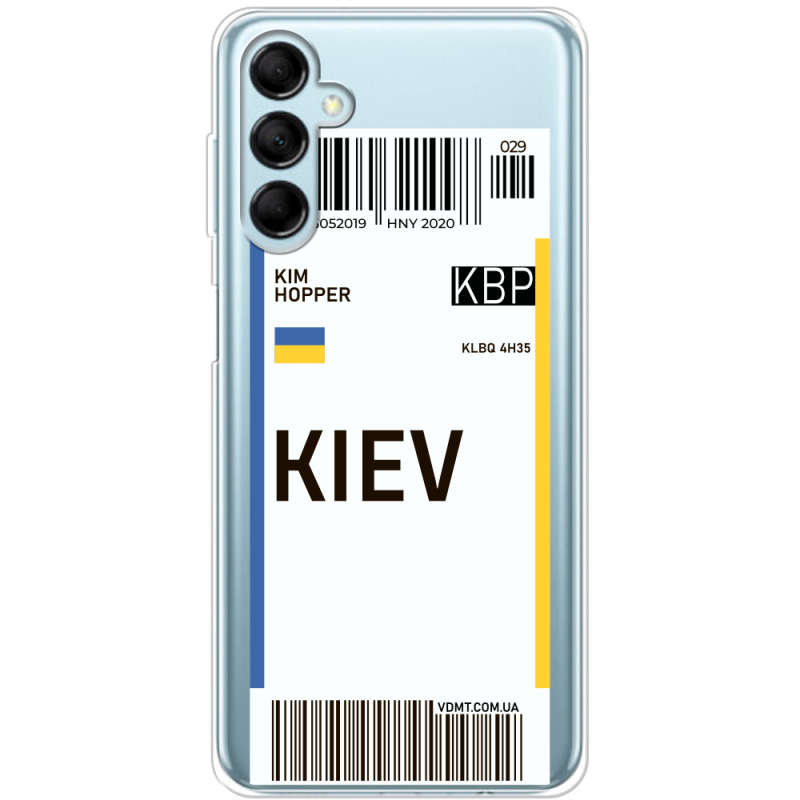 Прозрачный чехол BoxFace Samsung Galaxy M14 5G (M146) Ticket Kiev