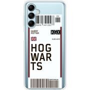Прозрачный чехол BoxFace Samsung Galaxy M14 5G (M146) Ticket Hogwarts