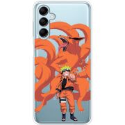 Прозрачный чехол BoxFace Samsung Galaxy M14 5G (M146) Naruto and Kurama